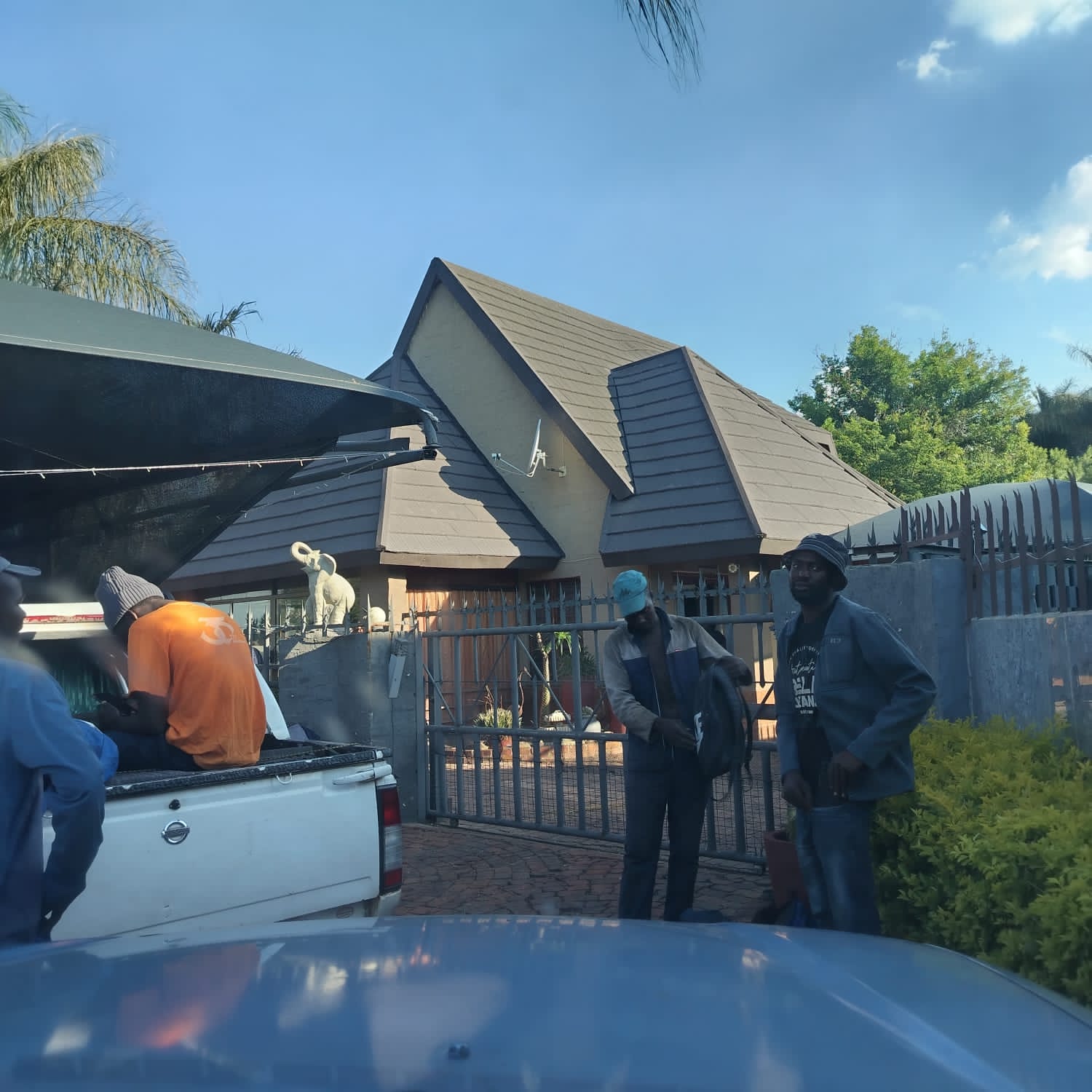 Thatch Masters fire protection work 1