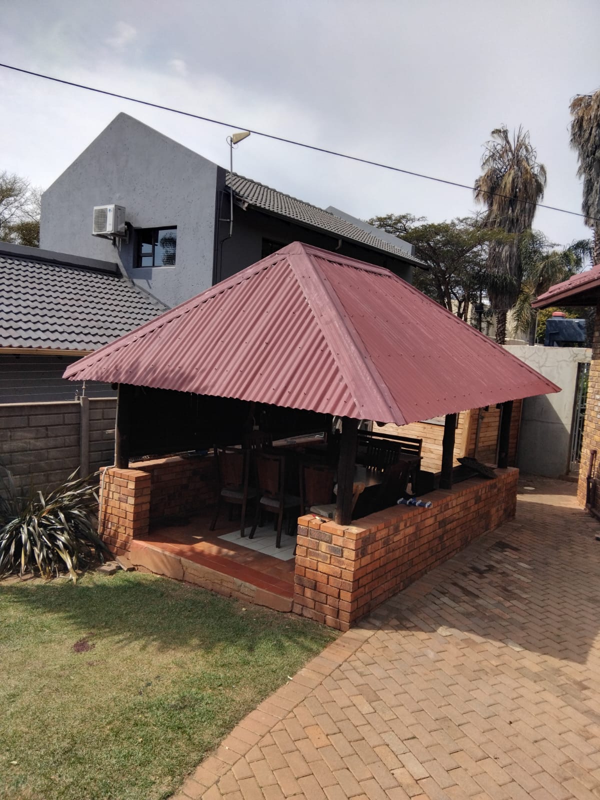 Thatch Masters fire protection work 4